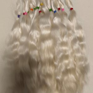 White Blonde Wavy 20-22cm