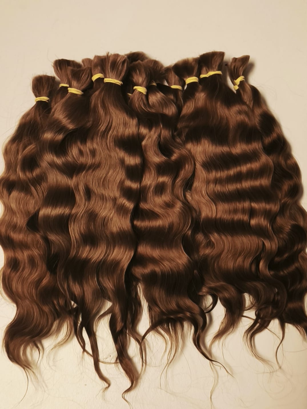 Honey Blonde wavy 13-15cm