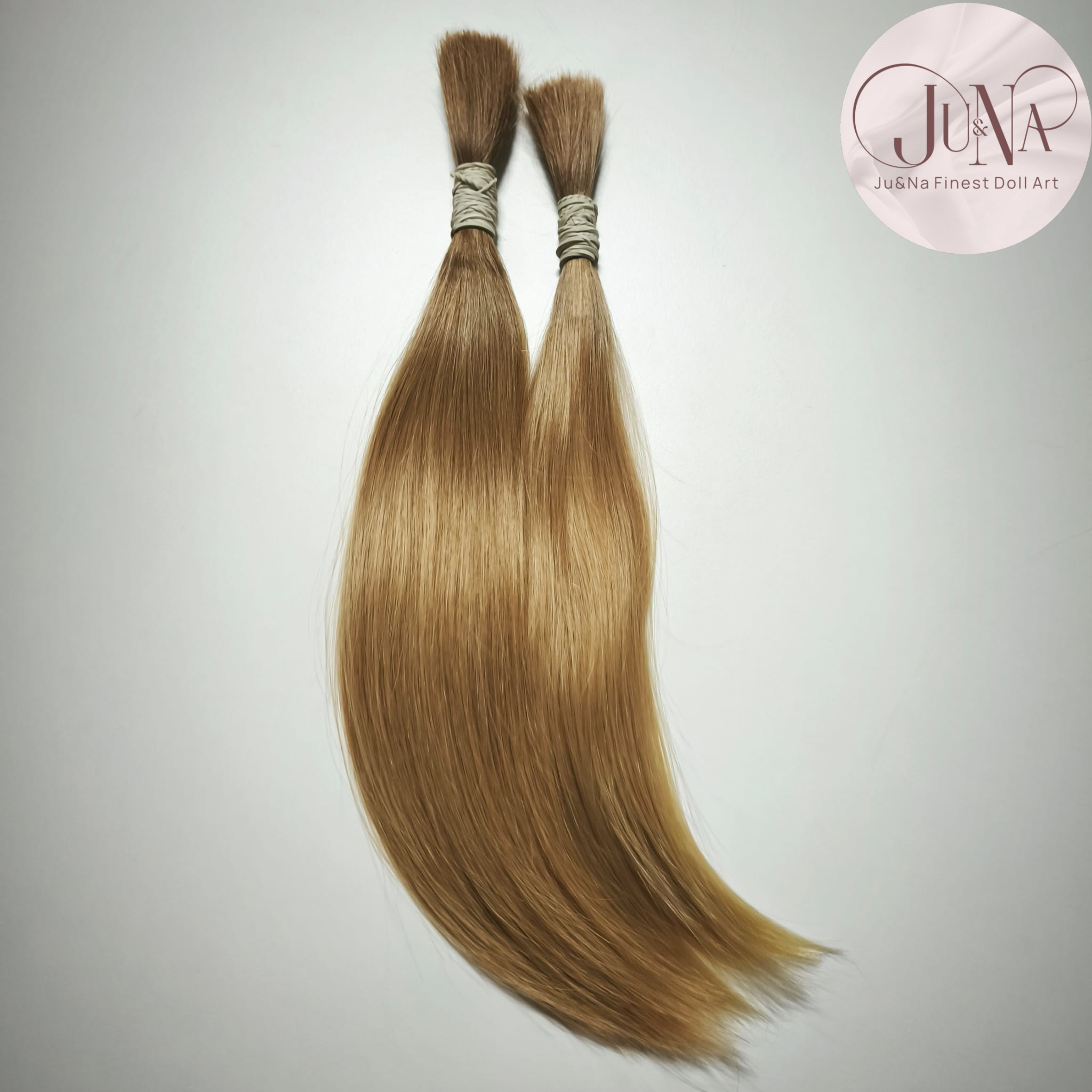 Human Hair Golden Blonde 28-30cm 36g
