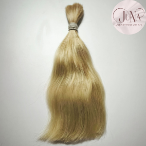 Human Hair Light Blonde 25cm 34g
