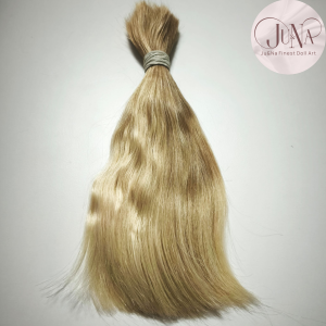 Human Hair Light Blonde 25cm 52g