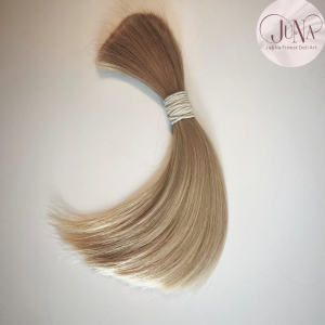 Human Hair Light Golden Blonde 18cm 24g