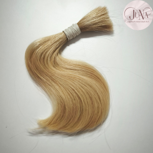 Human Hair Light Golden Blonde 20cm 22g