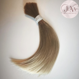 Human Hair Light Golden Blonde 20cm 27g