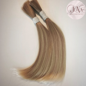 Human Hair Light Golden Blonde 21cm 31g