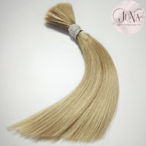 Human Hair Light Golden Blonde 22cm 22g