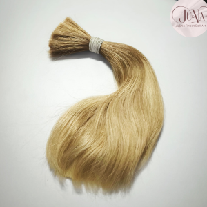 Human Hair Light Golden Blonde 25cm 43g