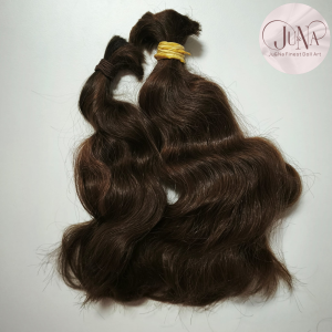 Human Hair Light Brown 24cm 87g