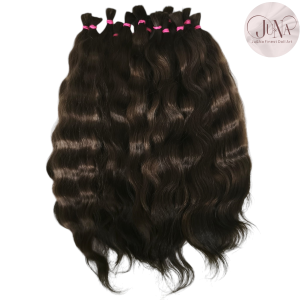 Medium Brown wavy 20-22cm