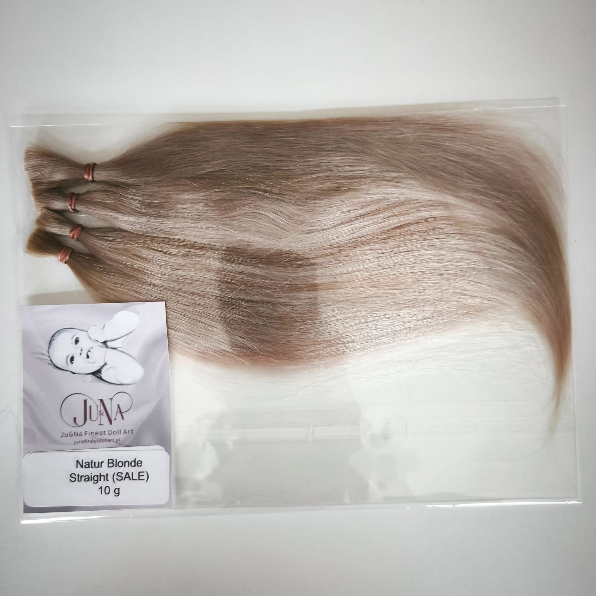 Natur Blonde Toddler 20-23cm straight